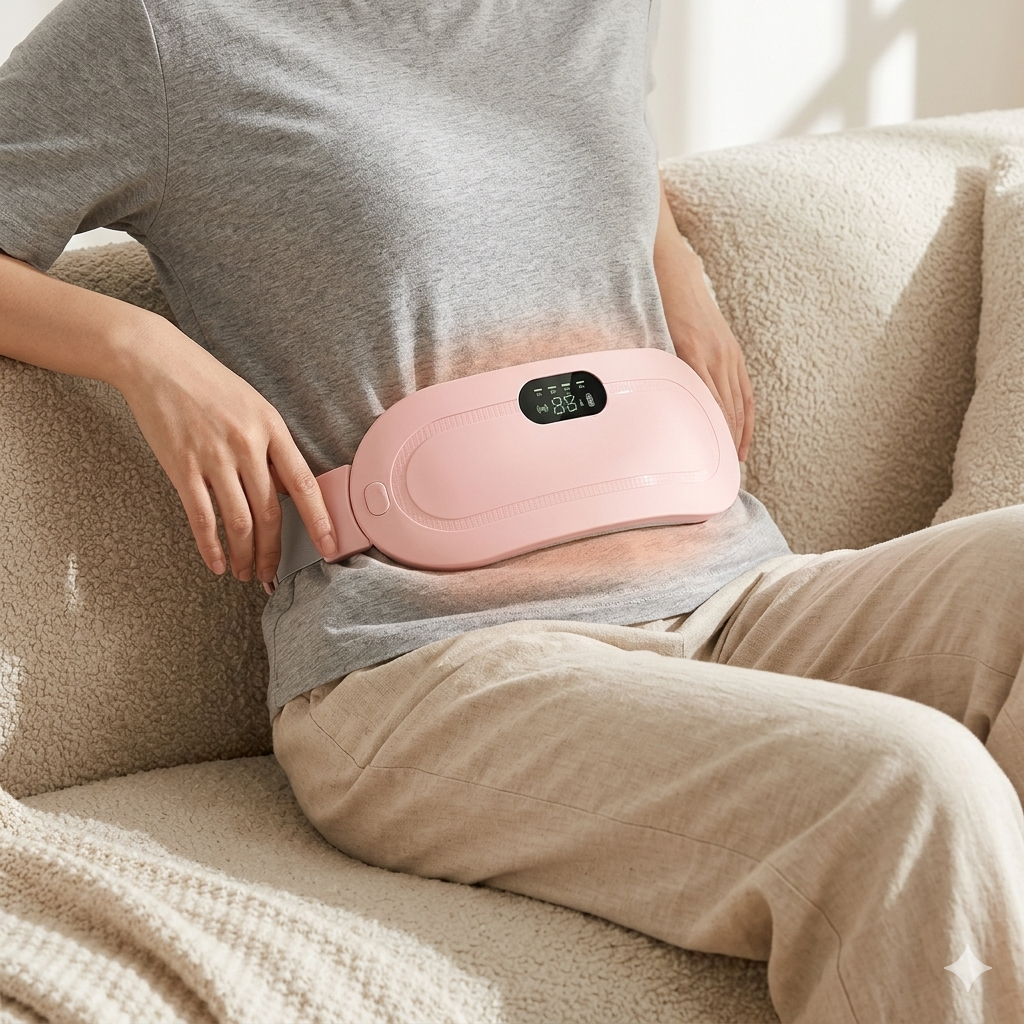 Cinturón térmico para aliviar el dolor menstrual